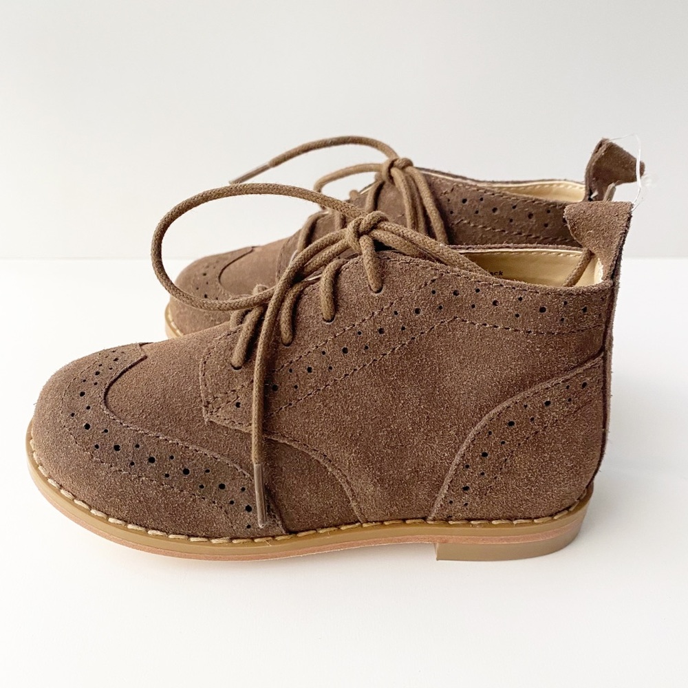 🆕 Janie and Jack Brown Oxford Shoes, Size 6